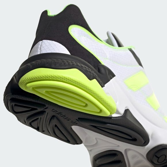 Adidas Ozweego Low Mens Casual Athletic Shoes White Yellow H04533 NEW Multi Sz - Picture 9 of 10
